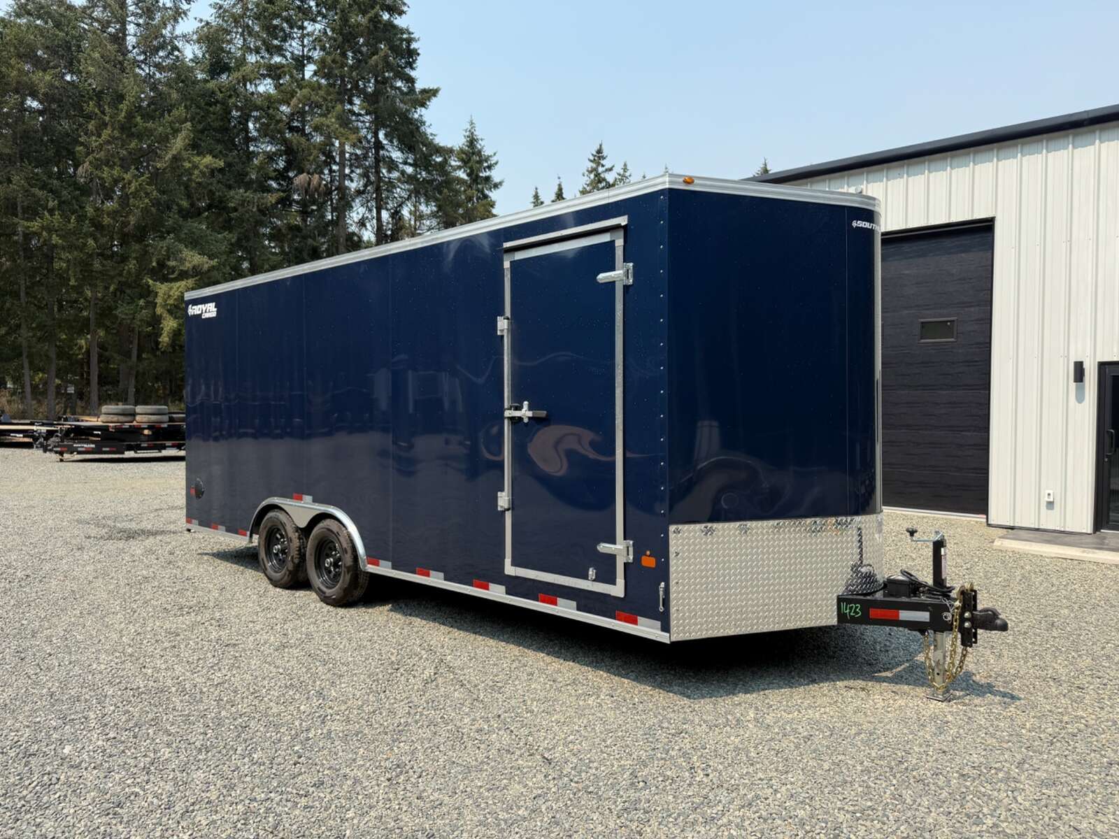 Photo of 2026 Royal Cargo 8.5X20+V-Nose 11,400LB GVWR - 86" Interior - Ramp Door
