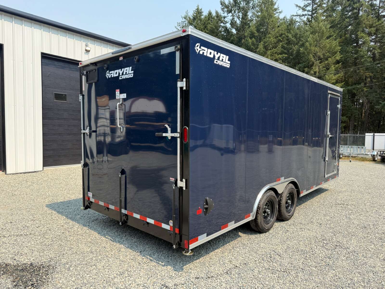 Photo of 2026 Royal Cargo 8.5X20+V-Nose 11,400LB GVWR - 86" Interior - Ramp Door