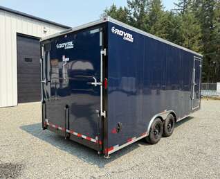 Thumbnail Photo of 2026 Royal Cargo 8.5X20+V-Nose 11,400LB GVWR - 86" Interior - Ramp Door