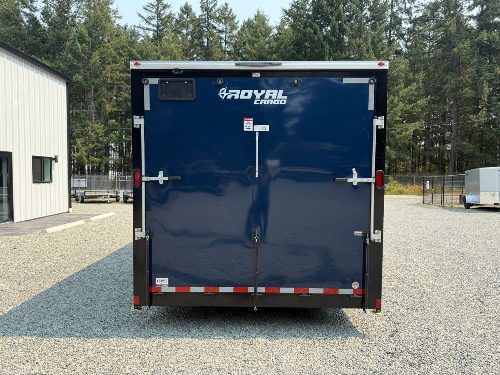 Photo of 2026 Royal Cargo 8.5X20+V-Nose 11,400LB GVWR - 86" Interior - Ramp Door
