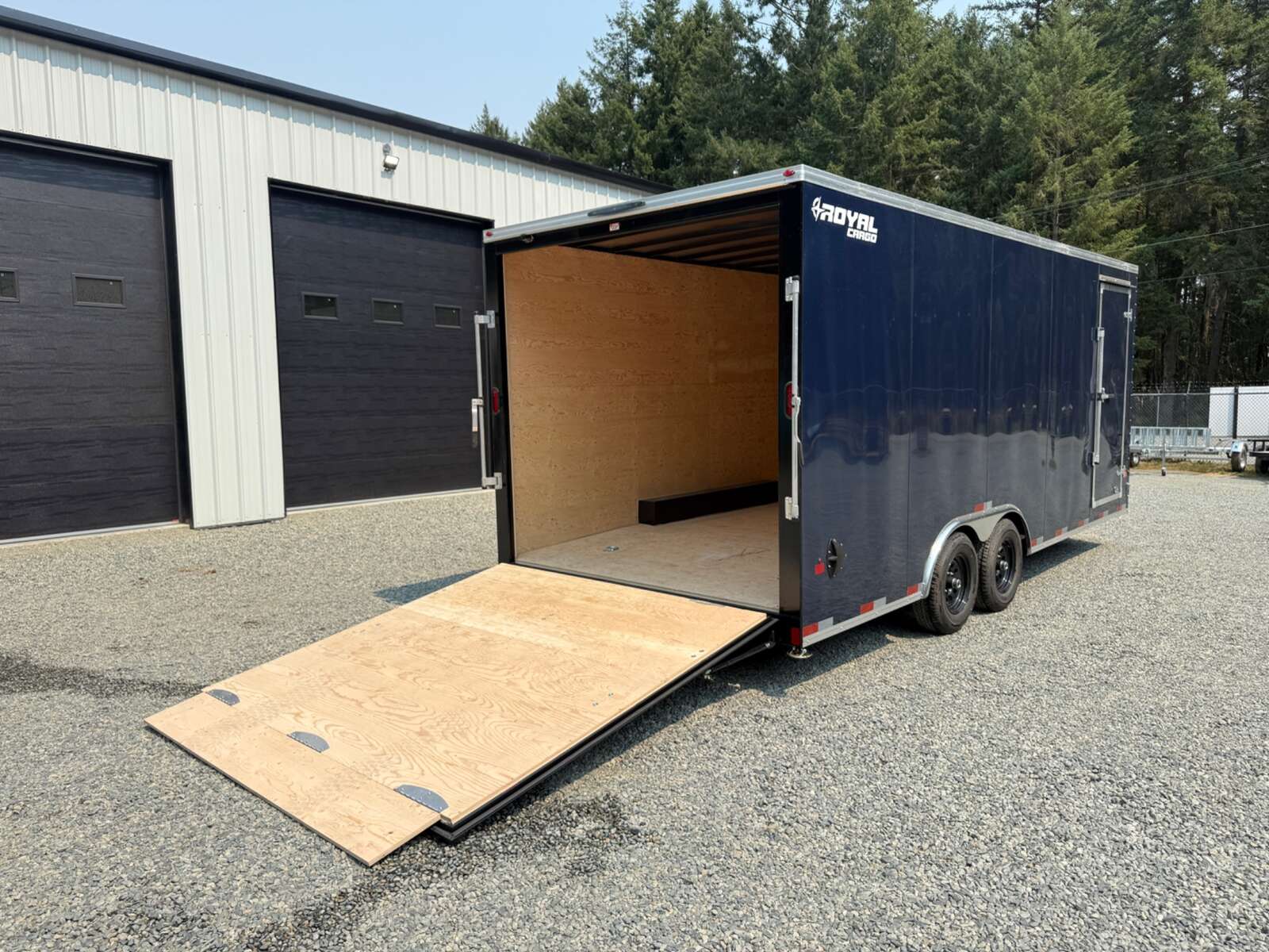 Photo of 2026 Royal Cargo 8.5X20+V-Nose 11,400LB GVWR - 86" Interior - Ramp Door