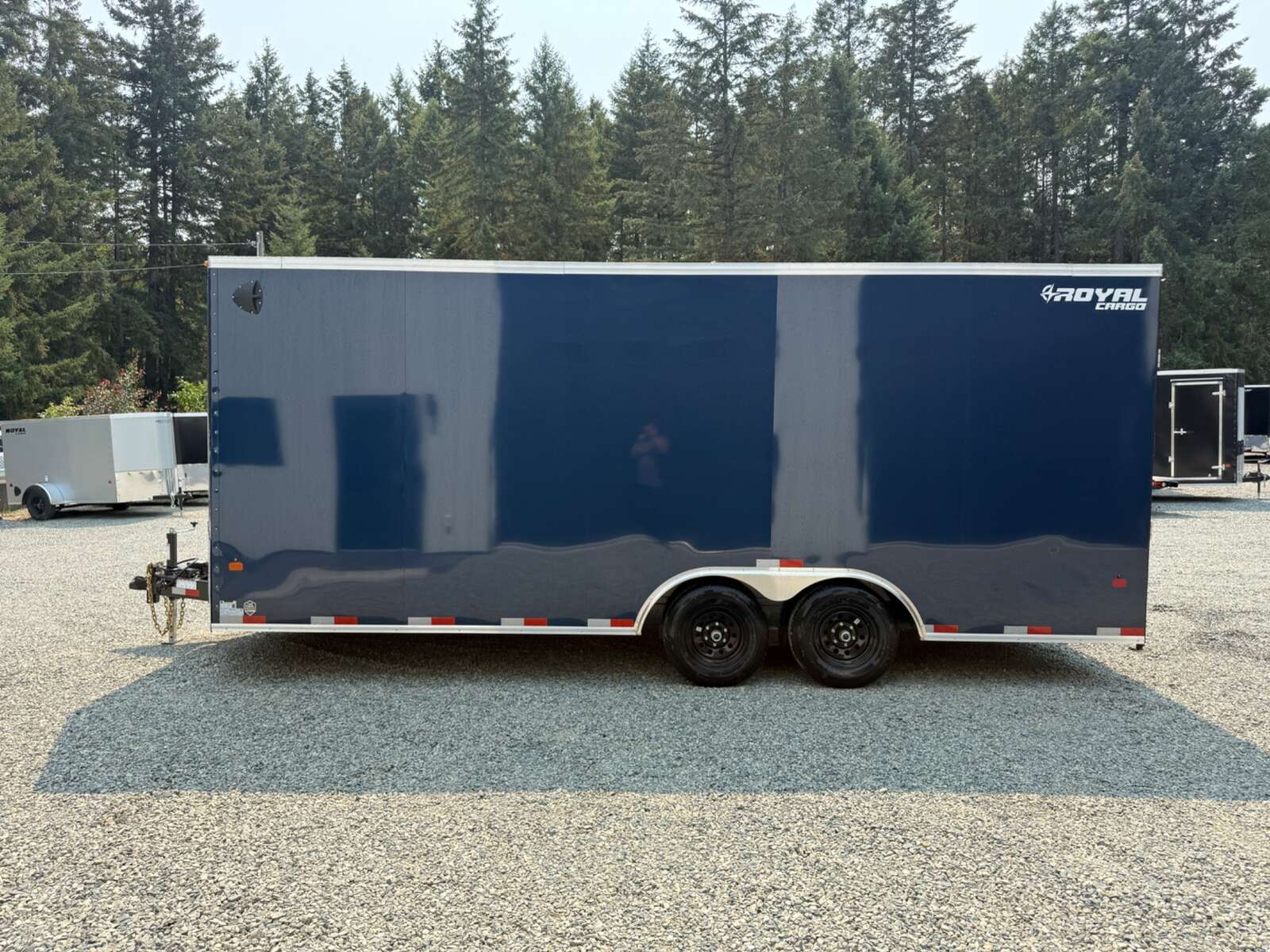 Photo of 2026 Royal Cargo 8.5X20+V-Nose 11,400LB GVWR - 86" Interior - Ramp Door
