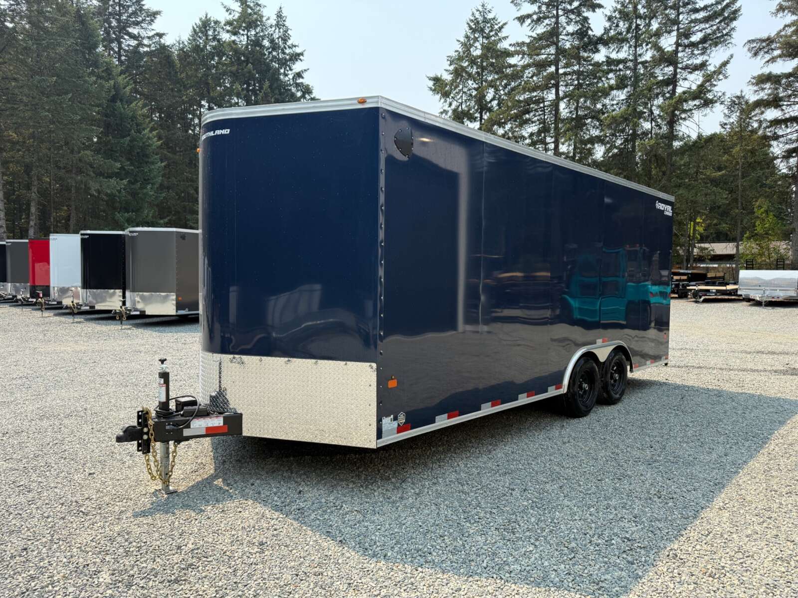Photo of 2026 Royal Cargo 8.5X20+V-Nose 11,400LB GVWR - 86" Interior - Ramp Door