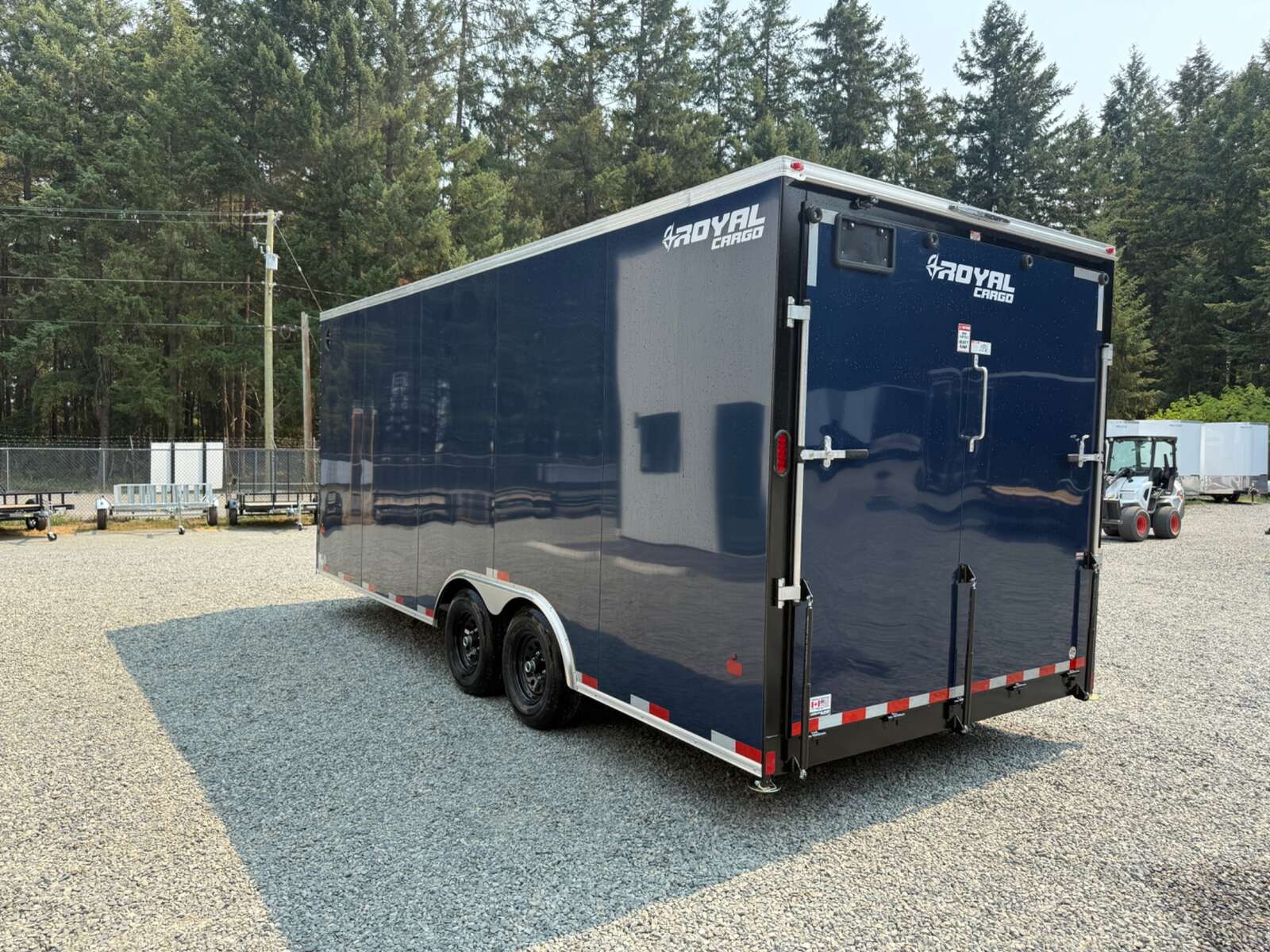 Photo of 2026 Royal Cargo 8.5X20+V-Nose 11,400LB GVWR - 86" Interior - Ramp Door