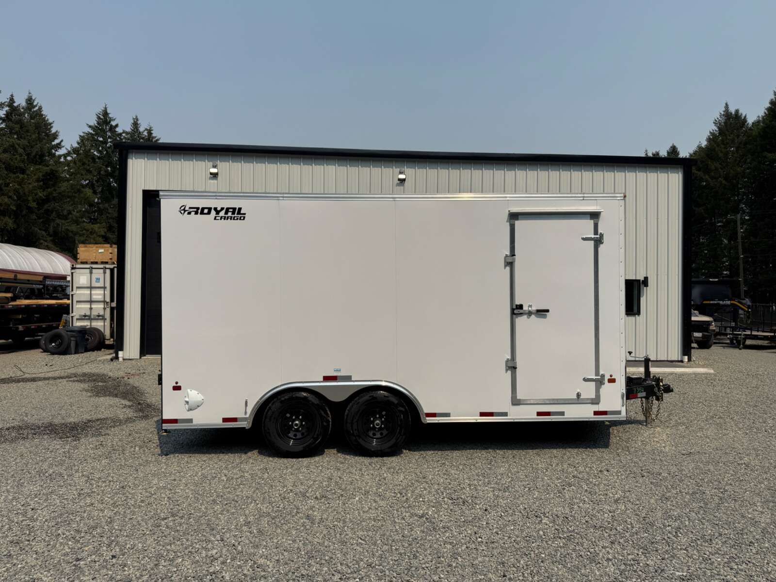 Photo of 2027 Royal Cargo 8.5X16+V 11,400LB GVW - BARN DOORS - 86" INTERIOR