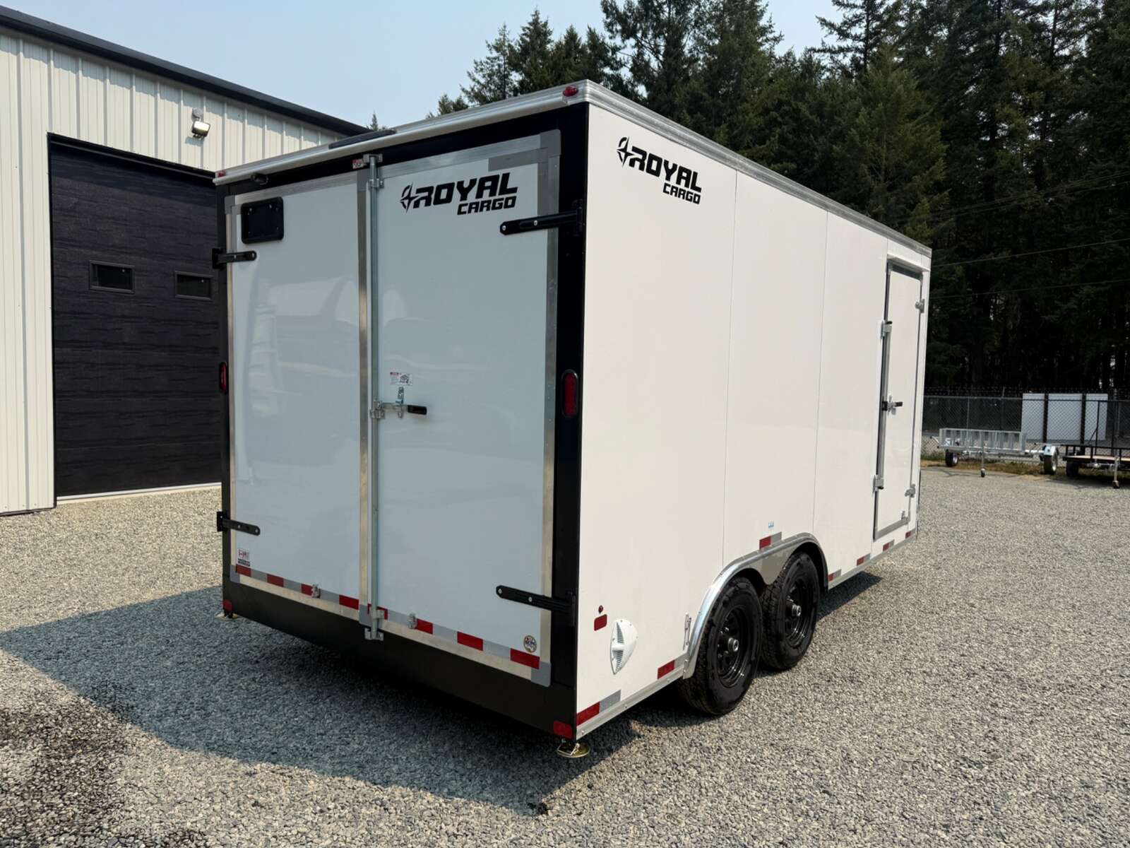 Photo of 2027 Royal Cargo 8.5X16+V 11,400LB GVW - BARN DOORS - 86" INTERIOR