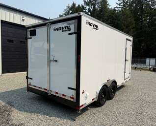 Thumbnail Photo of 2027 Royal Cargo 8.5X16+V 11,400LB GVW - BARN DOORS - 86" INTERIOR
