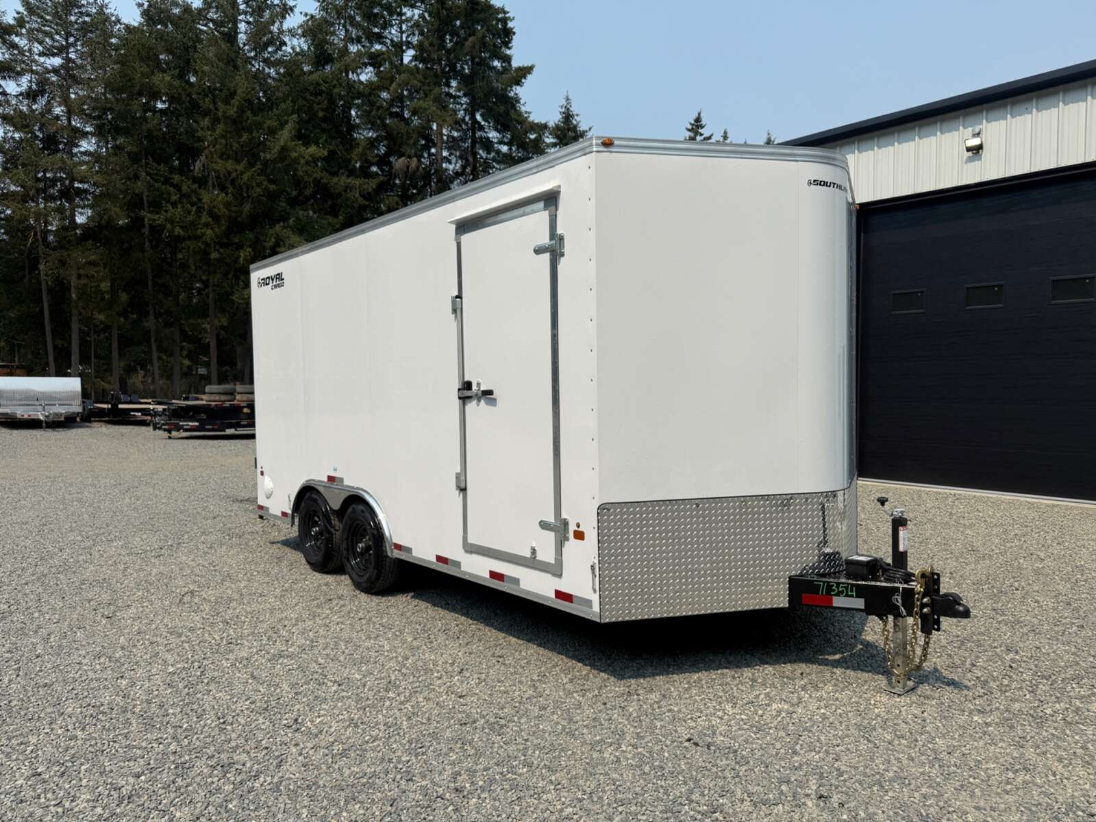 Photo of 2027 Royal Cargo 8.5X16+V 11,400LB GVW - BARN DOORS - 86" INTERIOR