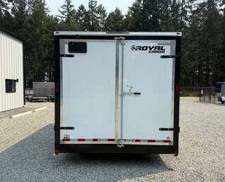 Thumbnail Photo of 2027 Royal Cargo 8.5X16+V 11,400LB GVW - BARN DOORS - 86" INTERIOR