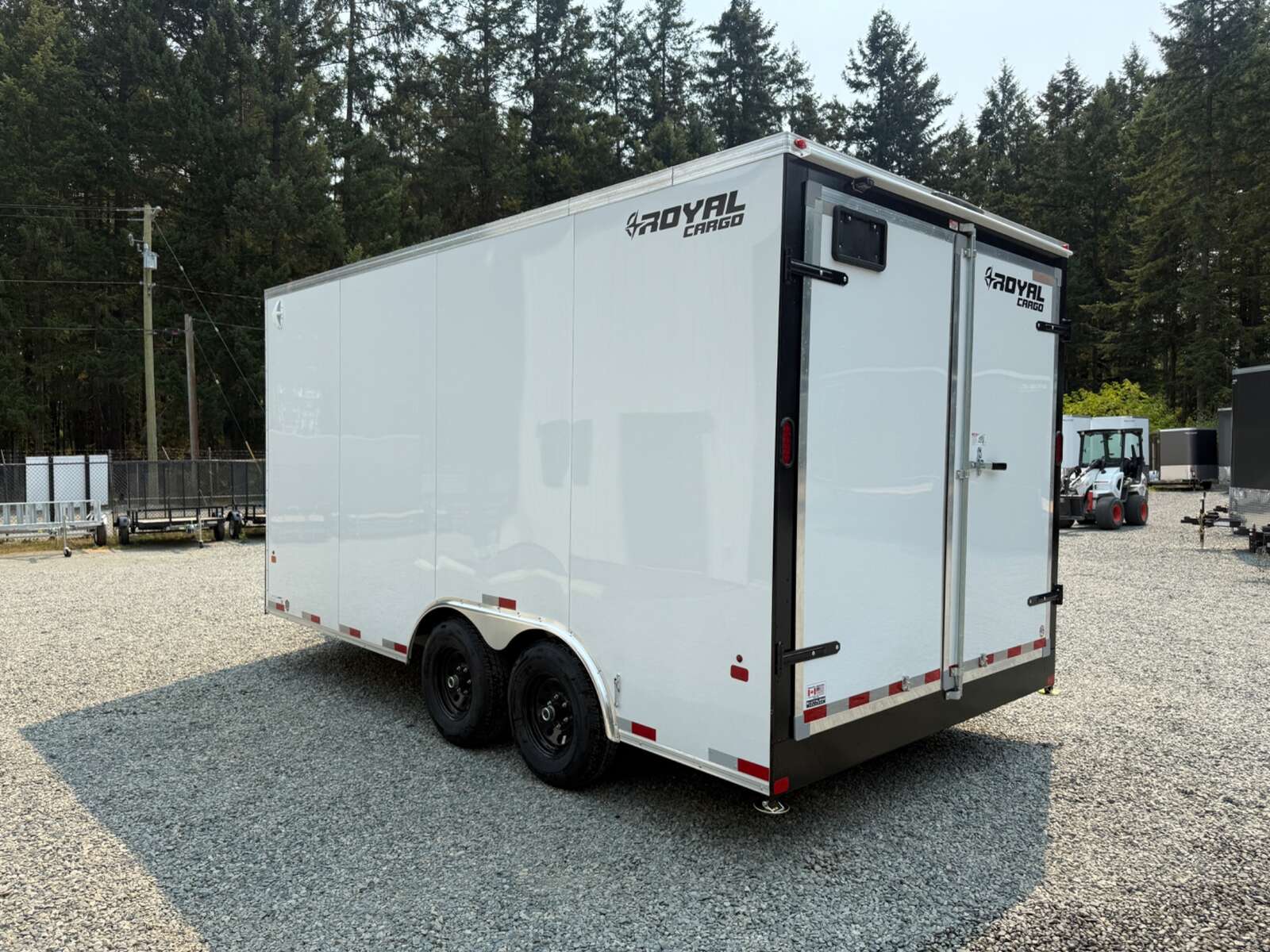 Photo of 2027 Royal Cargo 8.5X16+V 11,400LB GVW - BARN DOORS - 86" INTERIOR