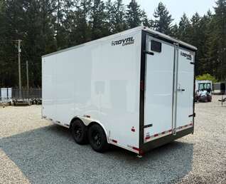 Thumbnail Photo of 2027 Royal Cargo 8.5X16+V 11,400LB GVW - BARN DOORS - 86" INTERIOR