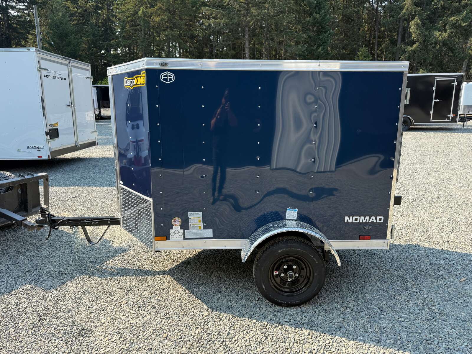Photo of 2027 CARGO KING 4X6 2,000LB GVW - 50" INTERIOR - BARN DOORS 