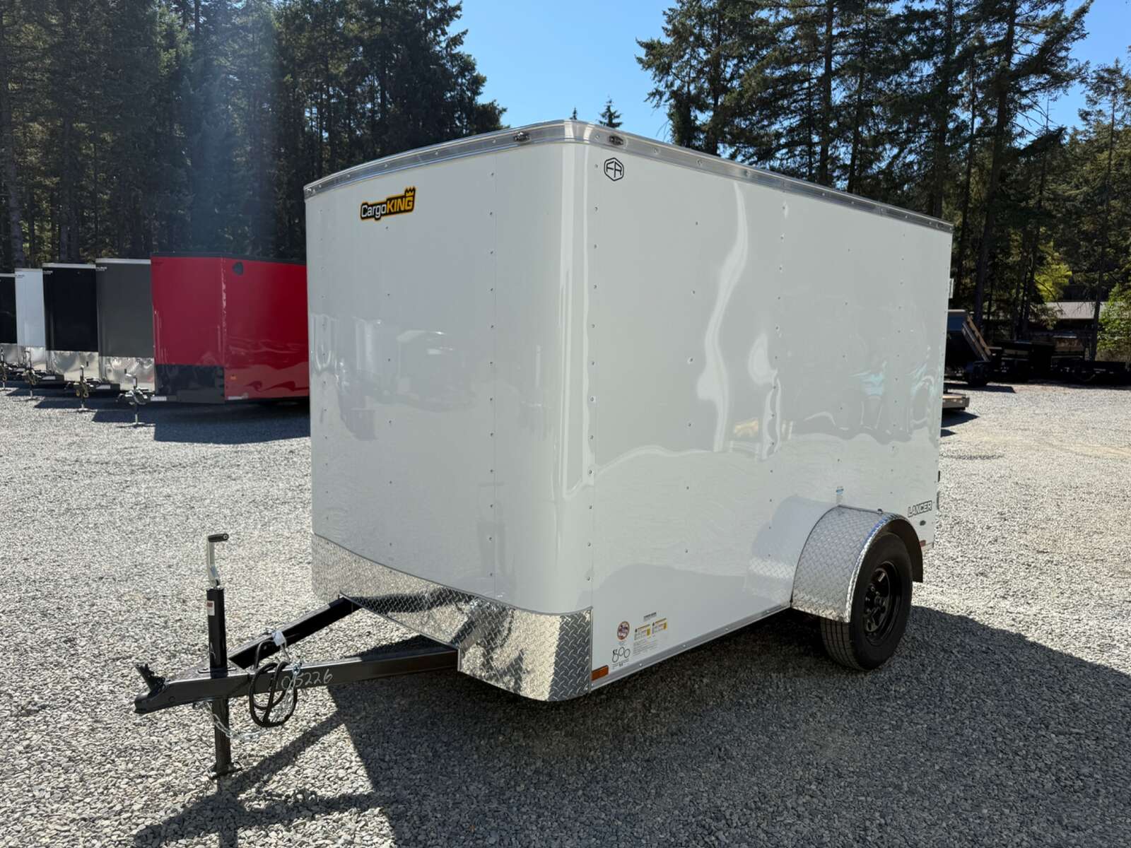 Photo of 2027 CARGO KING 6X10 2,900LB GVW - INTERIOR 71" - BARN DOORS 