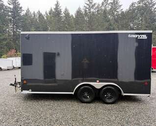 Thumbnail Photo of 2027 Royal Cargo 7.5x16 +V 7,700lb GVW - 86" Interior - Ramp Door
