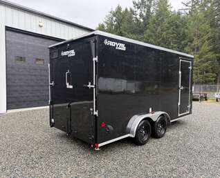 Thumbnail Photo of 2027 Royal Cargo 7.5x16 +V 7,700lb GVW - 86" Interior - Ramp Door