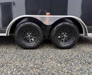 Thumbnail Photo of 2027 Royal Cargo 7.5x16 +V 7,700lb GVW - 86" Interior - Ramp Door