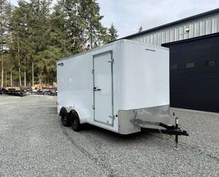 Thumbnail Photo of 2027 ROYAL 7X14 FLAT FRONT - 7,700LB GVW CARGO TRAILER - 86" INTERIOR - BARN DOORS 