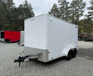 Thumbnail Photo of 2027 ROYAL 7X14 FLAT FRONT - 7,700LB GVW CARGO TRAILER - 86" INTERIOR - BARN DOORS 