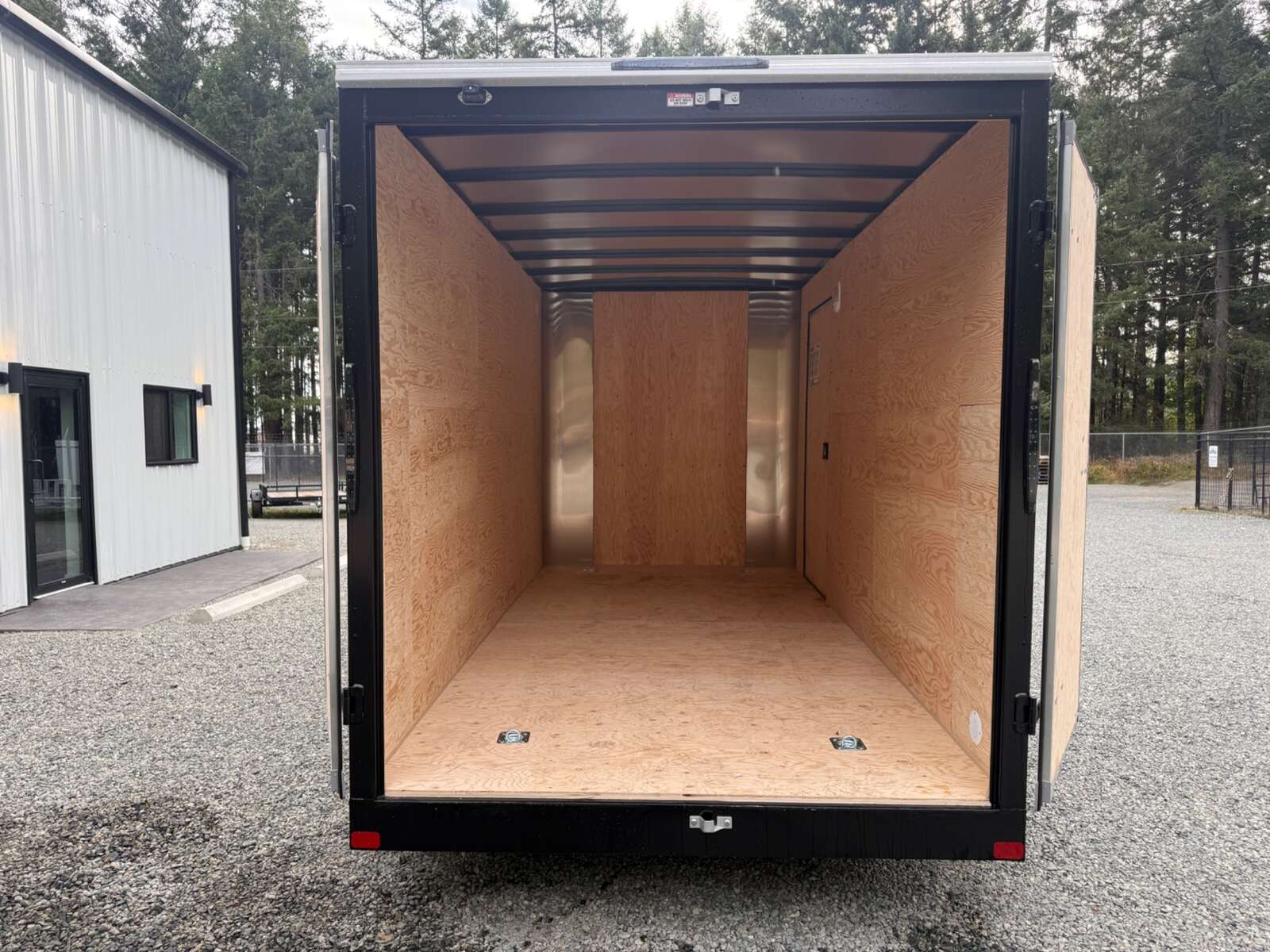 Photo of 2027 ROYAL 7X14 FLAT FRONT - 7,700LB GVW CARGO TRAILER - 86" INTERIOR - BARN DOORS 
