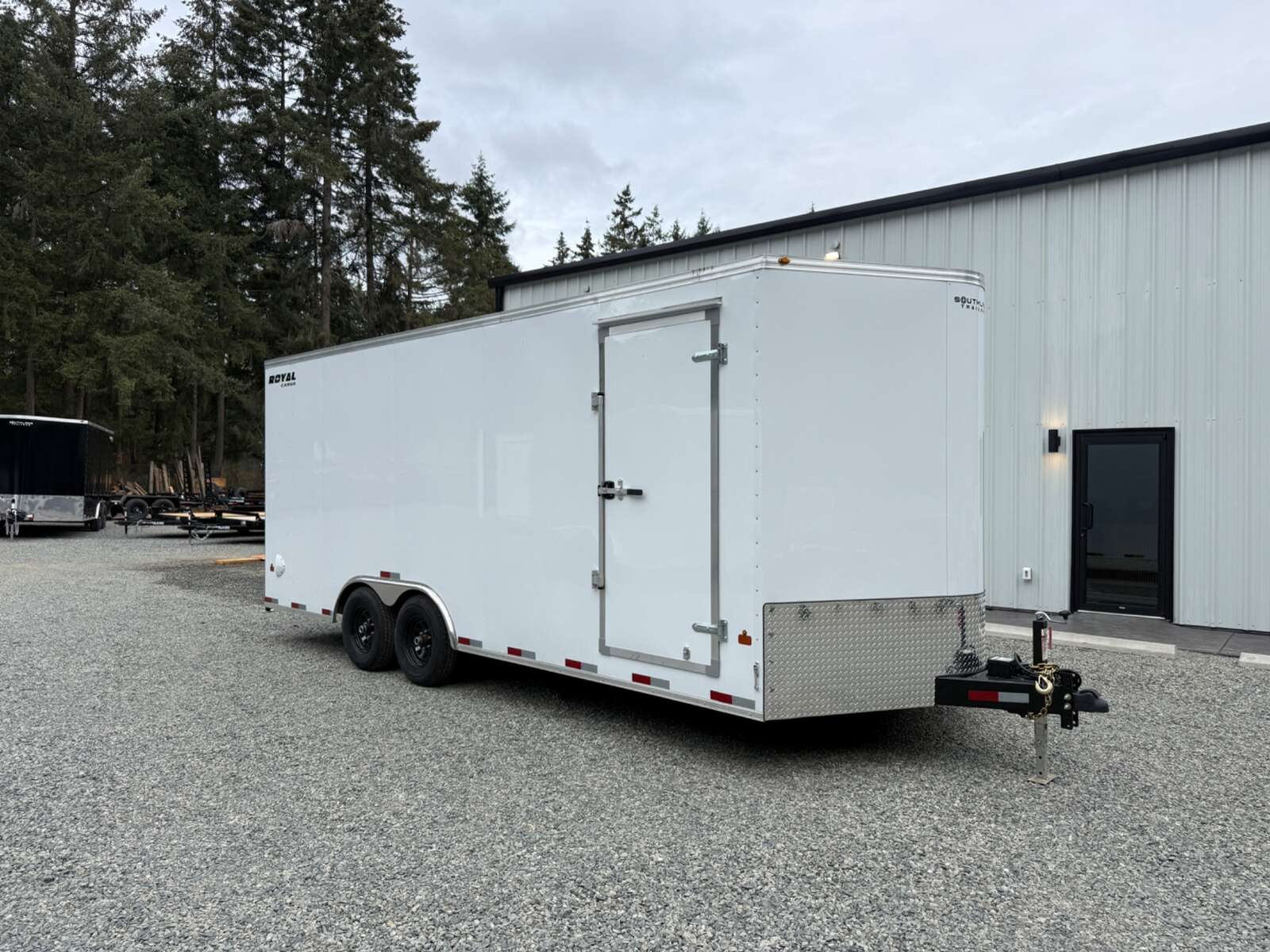 Photo of 2027 Royal Cargo 8.5X20+V-Nose 11,400LB GVWR - 86" Interior - Ramp Door