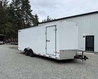 Thumbnail Photo of 2027 Royal Cargo 8.5X20+V-Nose 11,400LB GVWR - 86" Interior - Ramp Door