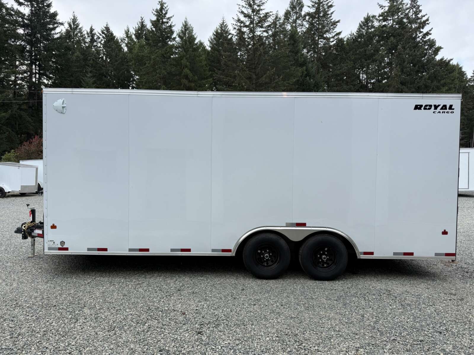 Photo of 2027 Royal Cargo 8.5X20+V-Nose 11,400LB GVWR - 86" Interior - Ramp Door