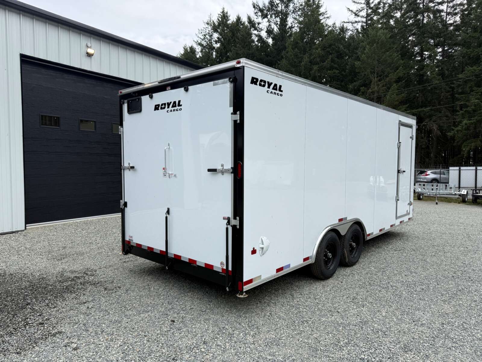 Photo of 2027 Royal Cargo 8.5X20+V-Nose 11,400LB GVWR - 86" Interior - Ramp Door