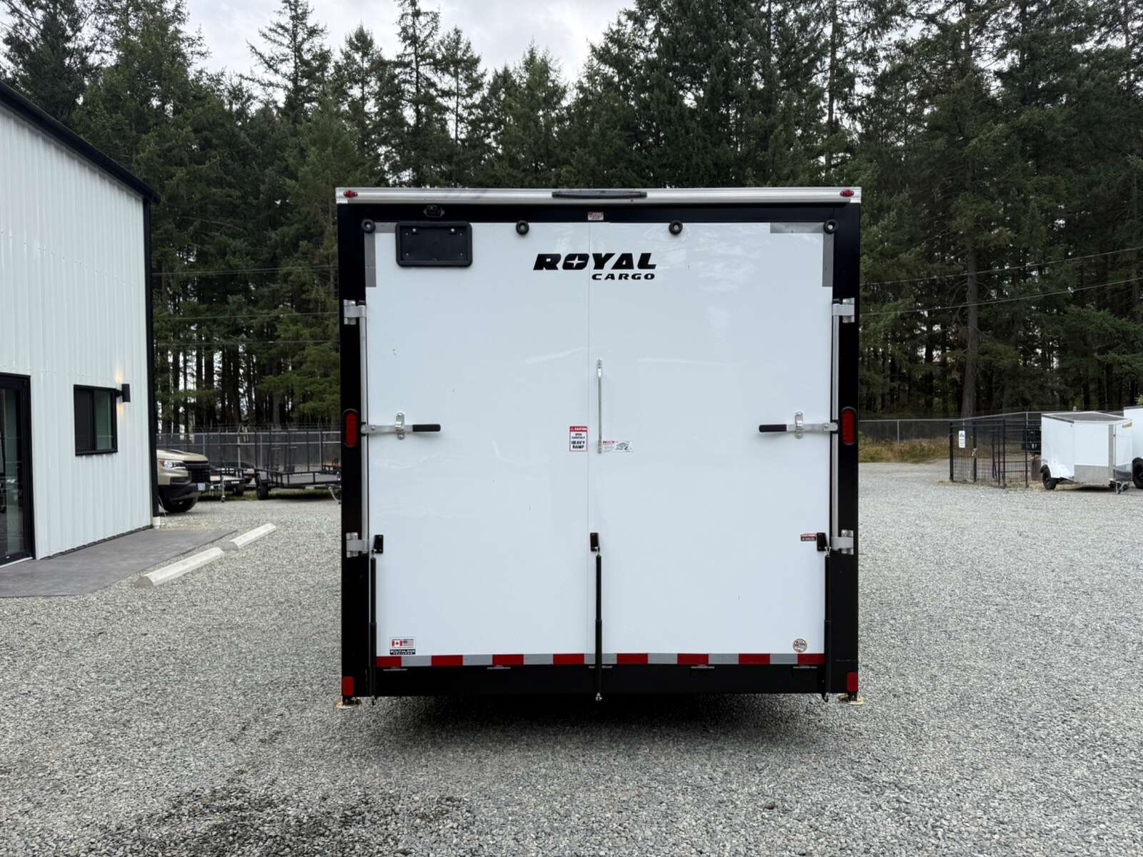 Photo of 2027 Royal Cargo 8.5X20+V-Nose 11,400LB GVWR - 86" Interior - Ramp Door