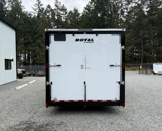 Thumbnail Photo of 2027 Royal Cargo 8.5X20+V-Nose 11,400LB GVWR - 86" Interior - Ramp Door