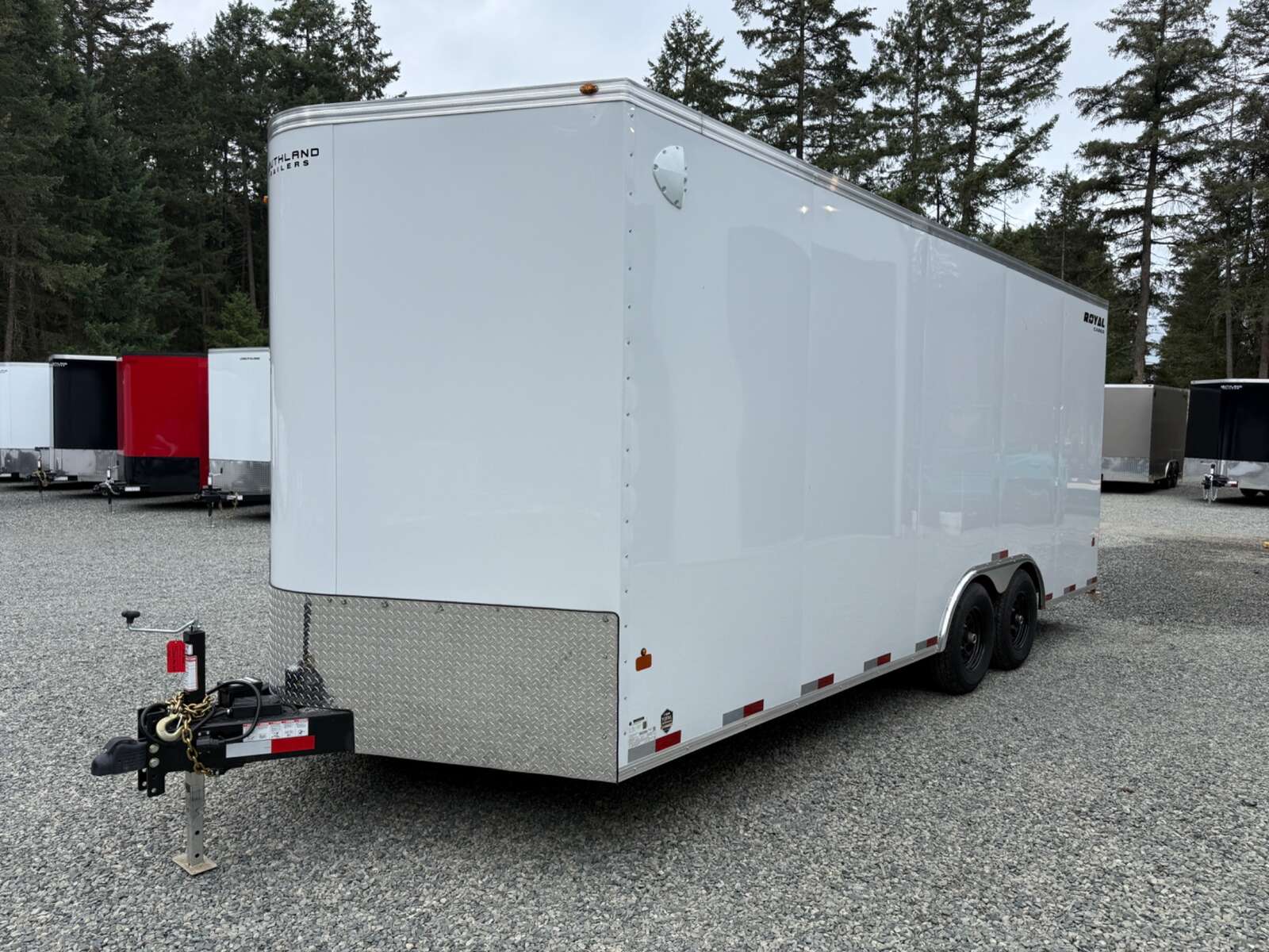Photo of 2027 Royal Cargo 8.5X20+V-Nose 11,400LB GVWR - 86" Interior - Ramp Door