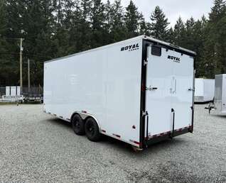 Thumbnail Photo of 2027 Royal Cargo 8.5X20+V-Nose 11,400LB GVWR - 86" Interior - Ramp Door