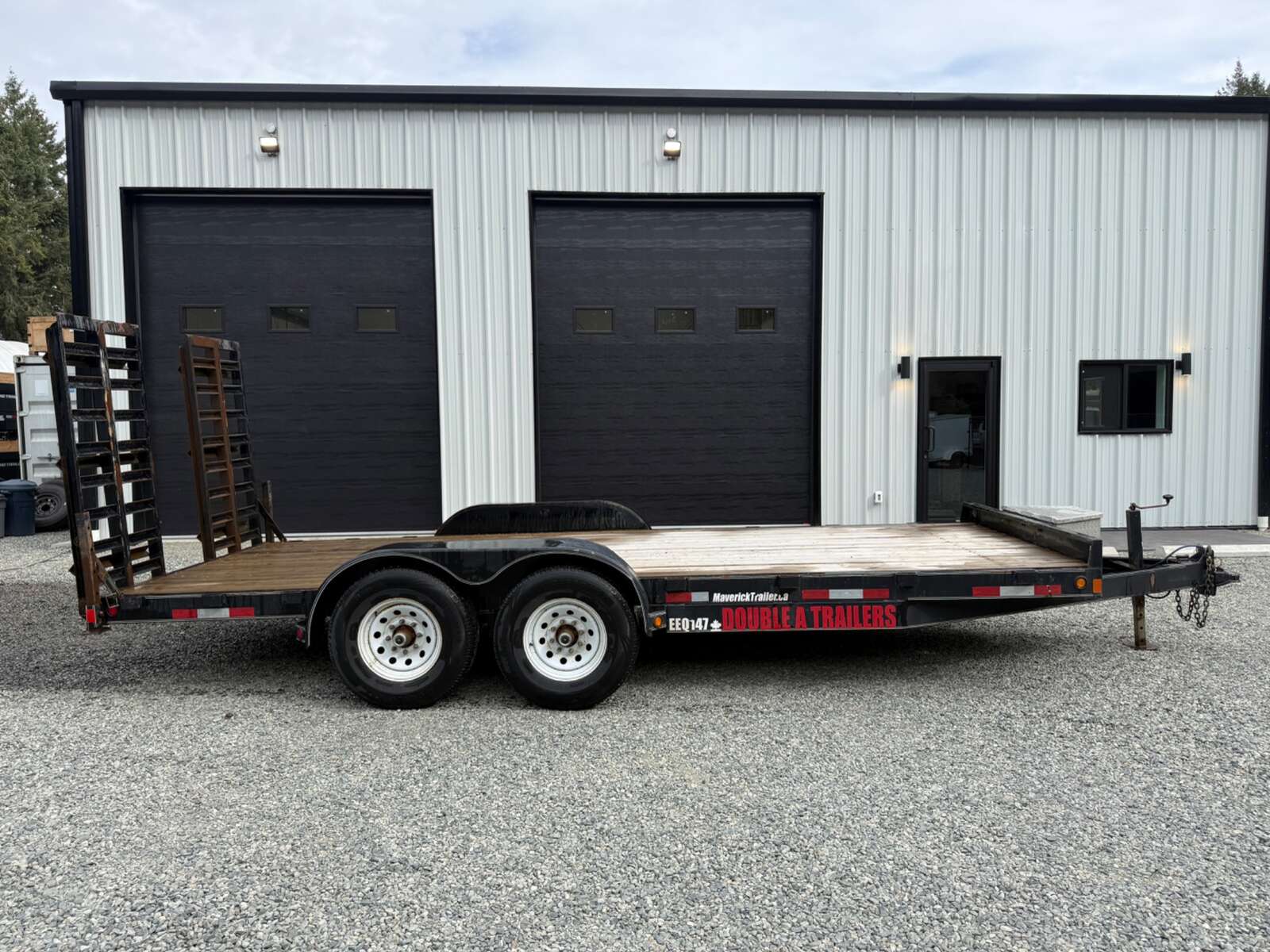 Photo of 2017 Double A 18' Equipment Trailer - 14,000LB GVWR