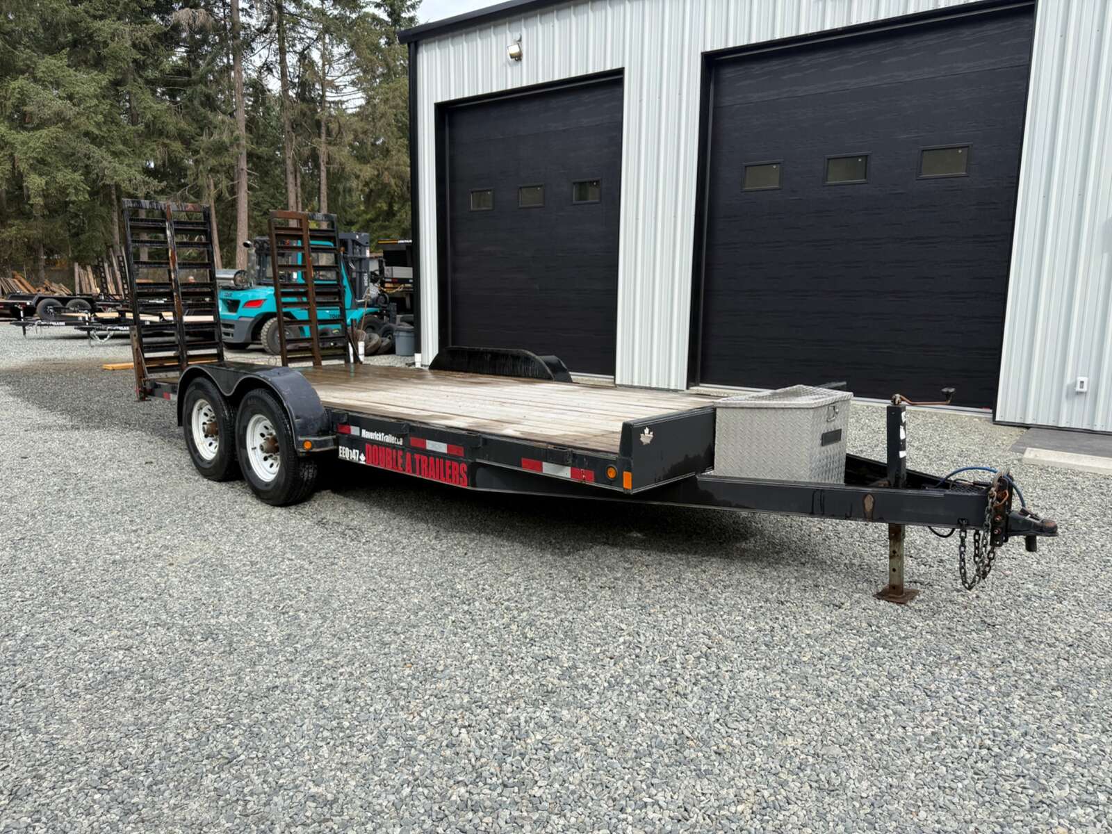 Photo of 2017 Double A 18' Equipment Trailer - 14,000LB GVWR