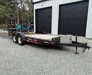Thumbnail Photo of 2017 Double A 18' Equipment Trailer - 14,000LB GVWR