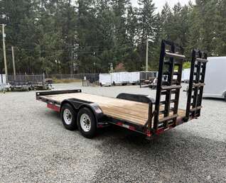 Thumbnail Photo of 2017 Double A 18' Equipment Trailer - 14,000LB GVWR