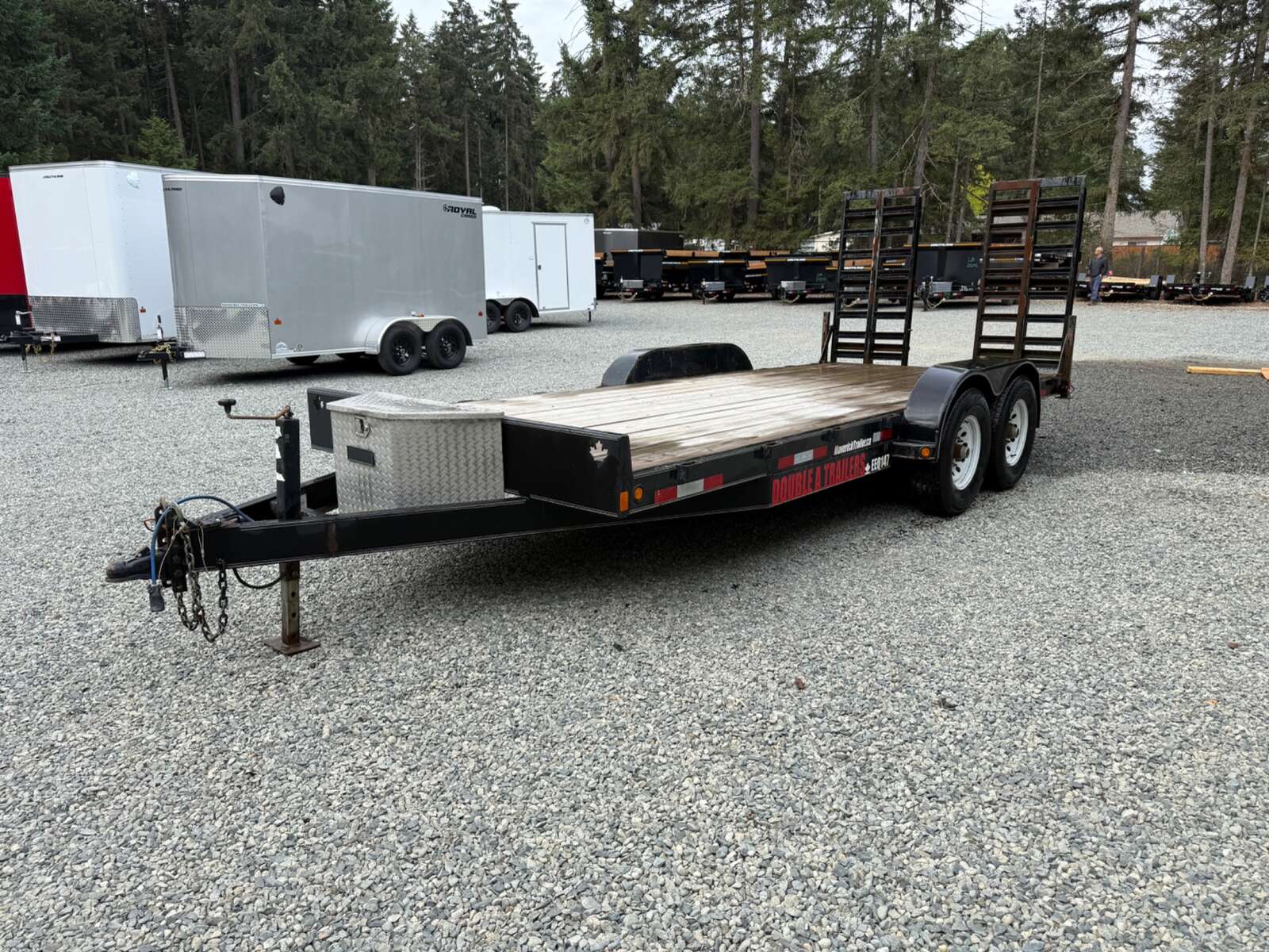 Photo of 2017 Double A 18' Equipment Trailer - 14,000LB GVWR