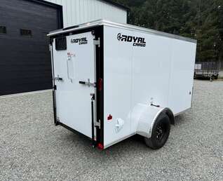 Thumbnail Photo of 2027 Royal Cargo 5X10+V 2990LB GVW - RAMP DOOR - 64" INTERIOR 