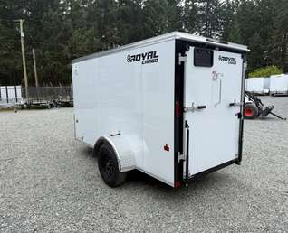 Thumbnail Photo of 2027 Royal Cargo 5X10+V 2990LB GVW - RAMP DOOR - 64" INTERIOR 