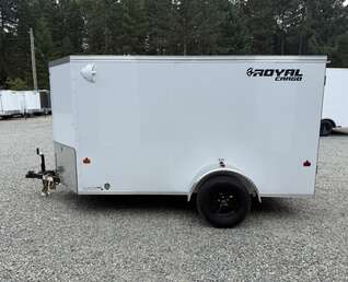 Thumbnail Photo of 2027 Royal Cargo 5X10+V 2990LB GVW - RAMP DOOR - 64" INTERIOR 