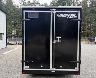 Thumbnail Photo of 2026 ROYAL 7X14 FLAT FRONT - 7,700LB GVW CARGO TRAILER - 86" INTERIOR - BARN DOORS 