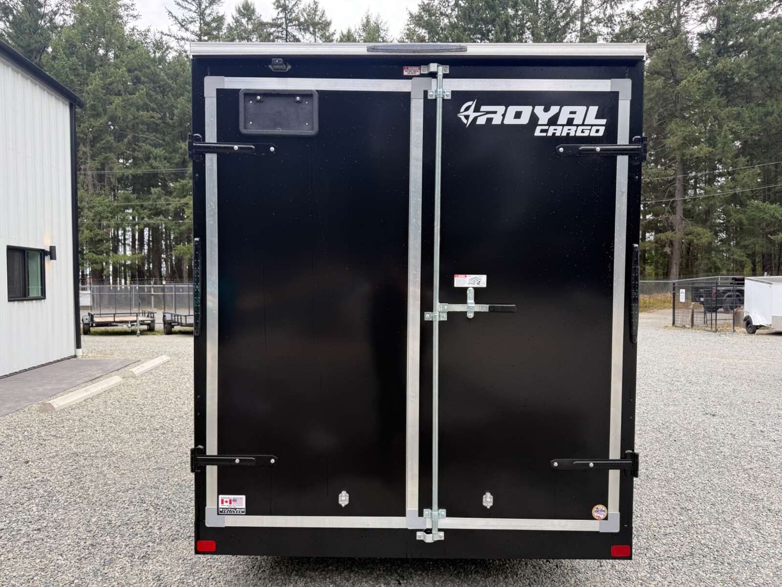Photo of 2026 ROYAL 7X14 FLAT FRONT - 7,700LB GVW CARGO TRAILER - 86" INTERIOR - BARN DOORS 