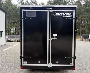Thumbnail Photo of 2026 ROYAL 7X14 FLAT FRONT - 7,700LB GVW CARGO TRAILER - 86" INTERIOR - BARN DOORS 