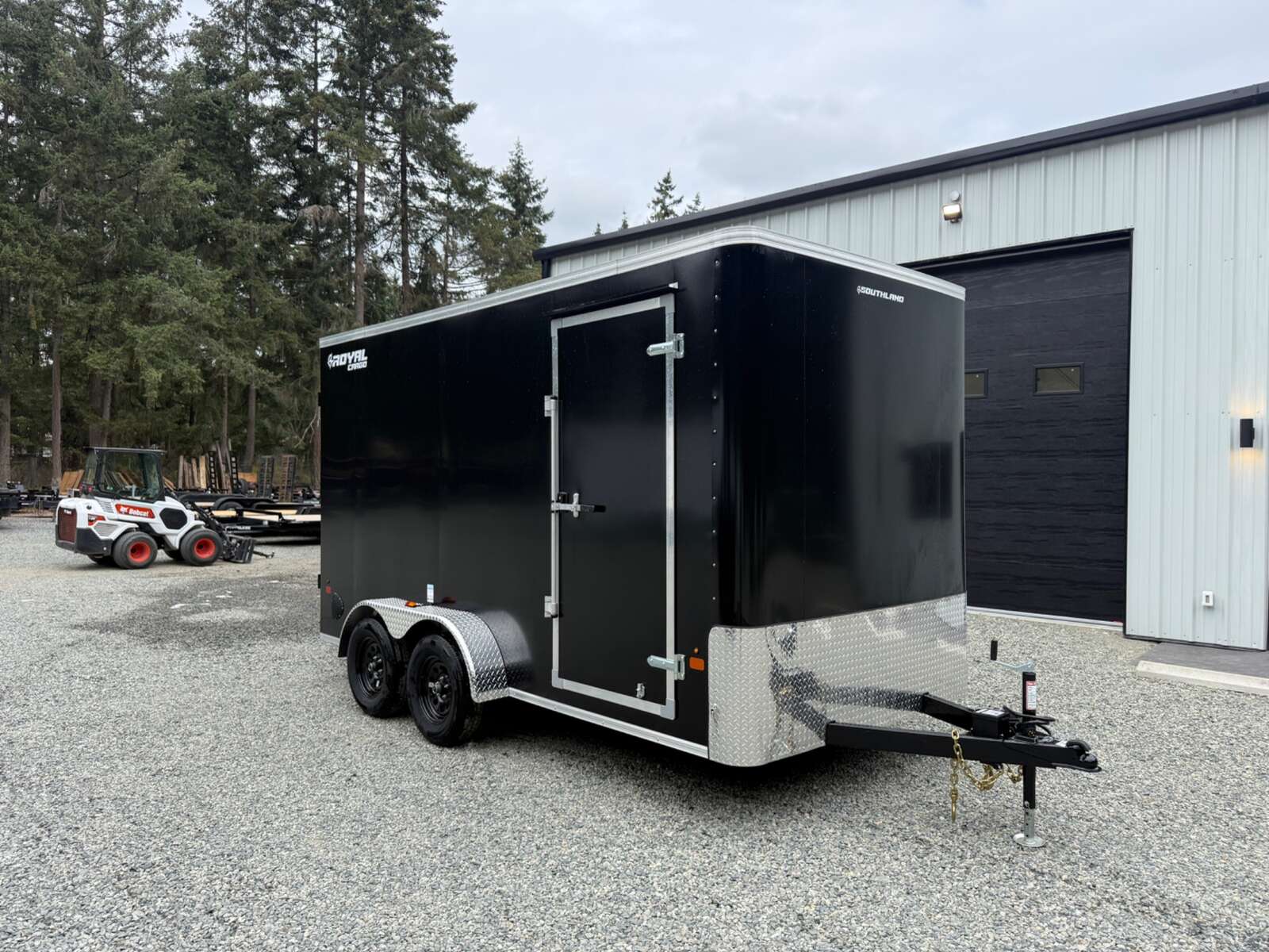 Photo of 2026 ROYAL 7X14 FLAT FRONT - 7,700LB GVW CARGO TRAILER - 86" INTERIOR - BARN DOORS 