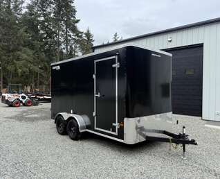 Thumbnail Photo of 2026 ROYAL 7X14 FLAT FRONT - 7,700LB GVW CARGO TRAILER - 86" INTERIOR - BARN DOORS 