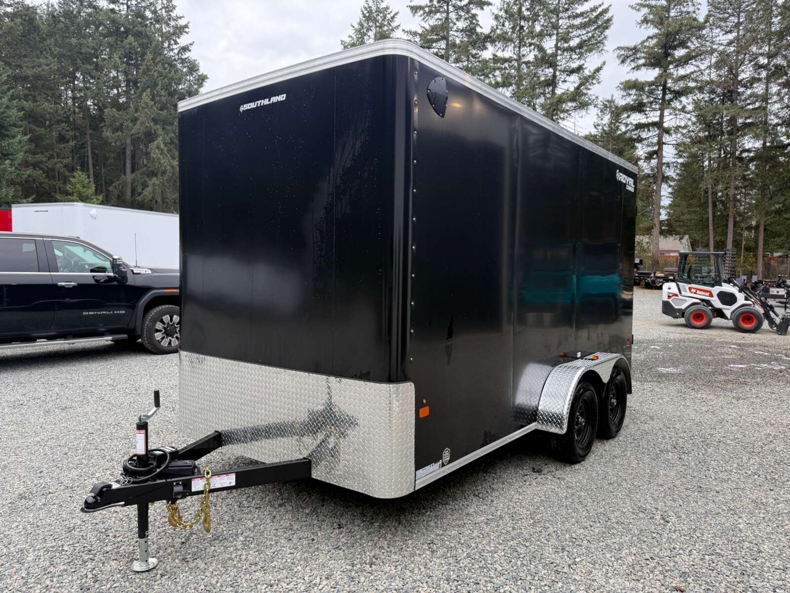Photo of 2026 ROYAL 7X14 FLAT FRONT - 7,700LB GVW CARGO TRAILER - 86" INTERIOR - BARN DOORS 