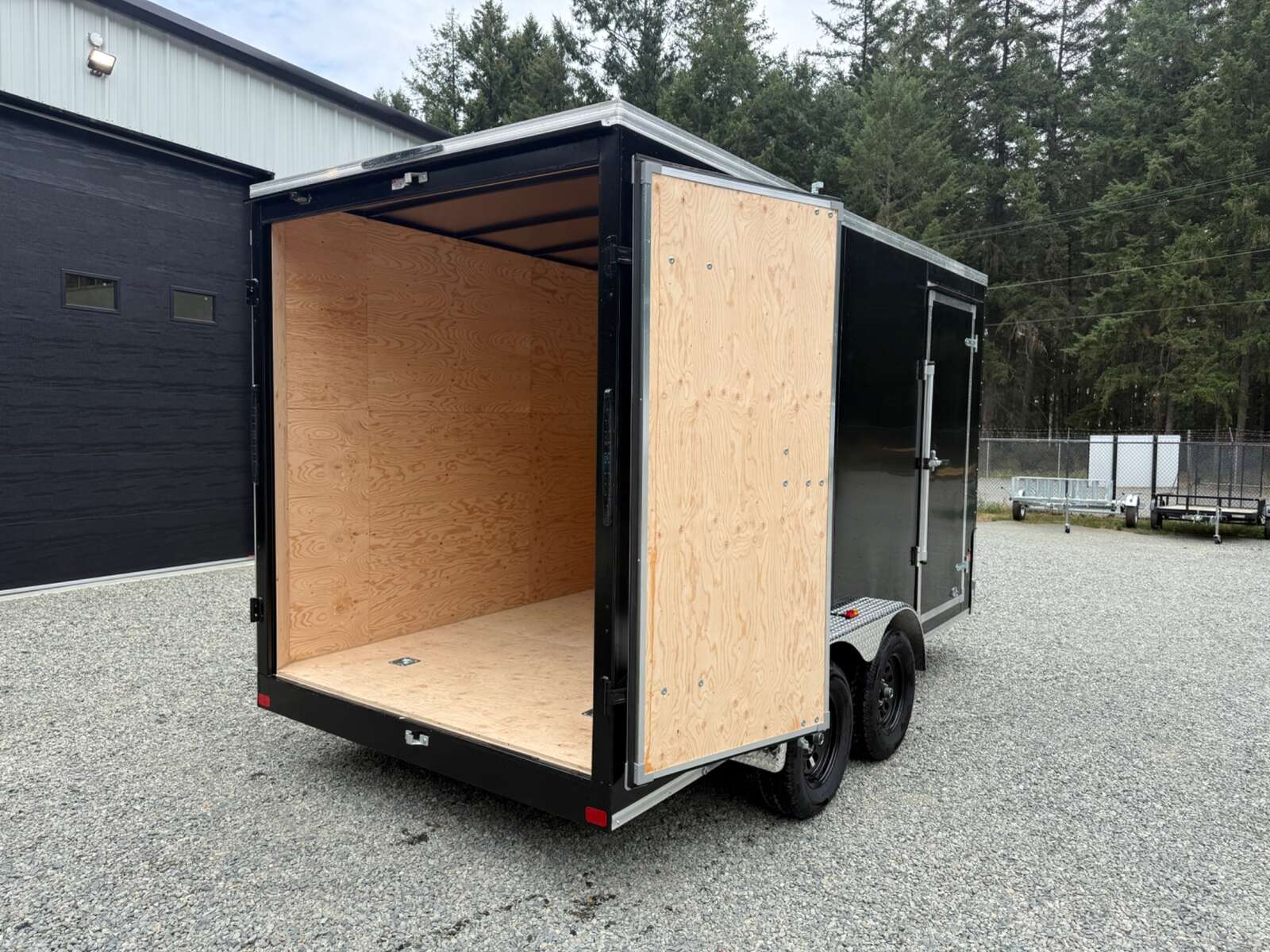 Photo of 2026 ROYAL 7X14 FLAT FRONT - 7,700LB GVW CARGO TRAILER - 86" INTERIOR - BARN DOORS 