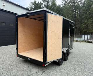 Thumbnail Photo of 2026 ROYAL 7X14 FLAT FRONT - 7,700LB GVW CARGO TRAILER - 86" INTERIOR - BARN DOORS 