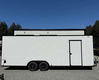Thumbnail Photo of 2027 Cargo King NOMAD 8.5X24' + V-Nose Car Hauler - 9800LB GVWR - Ramp Door - Blackout Pkg