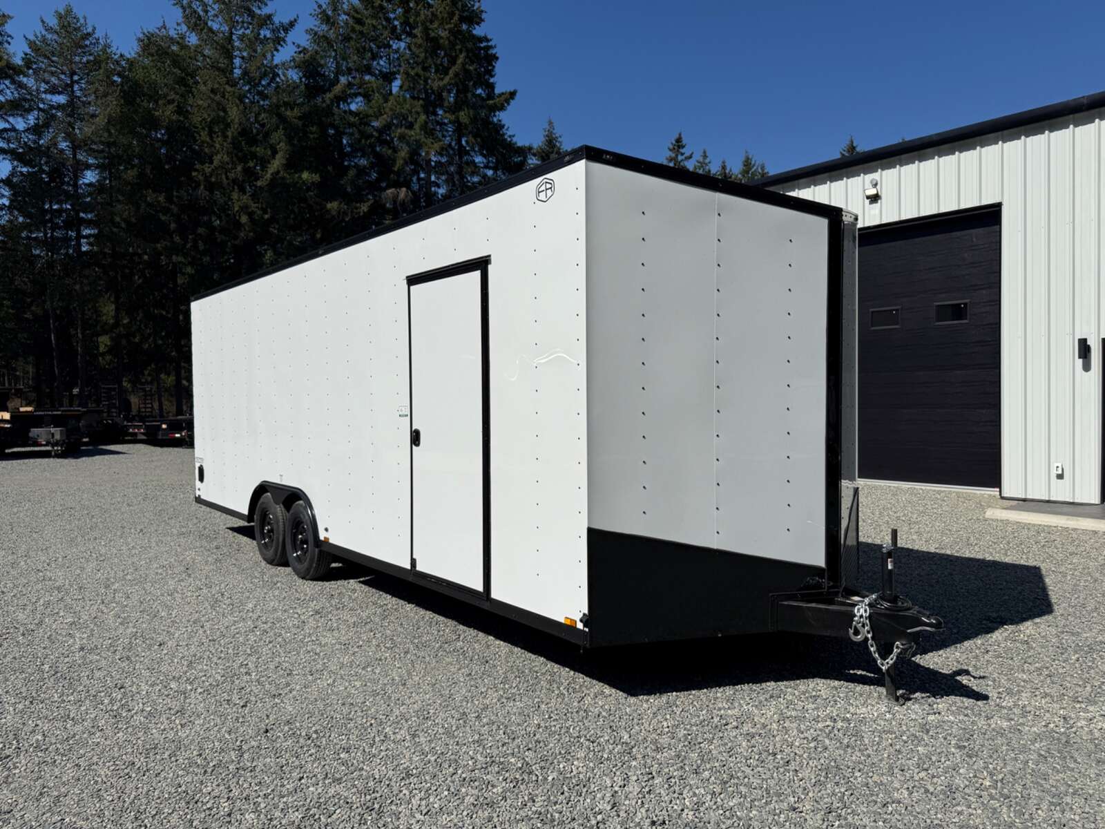 Photo of 2027 Cargo King NOMAD 8.5X24' + V-Nose Car Hauler - 9800LB GVWR - Ramp Door - Blackout Pkg