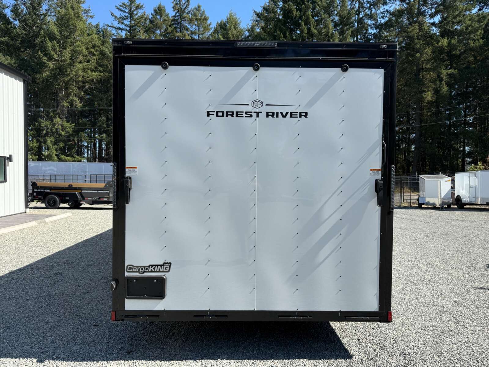 Photo of 2027 Cargo King NOMAD 8.5X24' + V-Nose Car Hauler - 9800LB GVWR - Ramp Door - Blackout Pkg